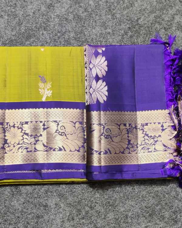 Meenakari kanchi lightweight pattu Saree - KMP21