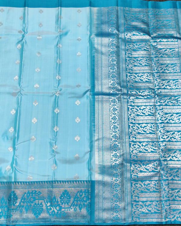 Vaidurya pattu handloom saree - V04 alternate view