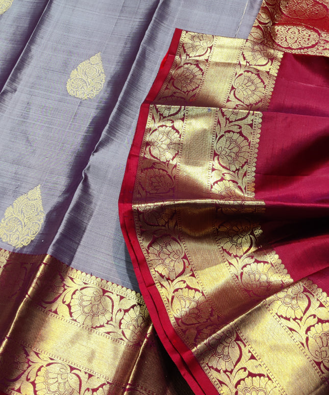 Kanchi Pure Dhantu Silk Saree - KMP1386