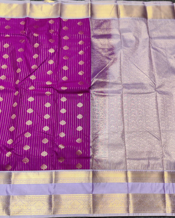 Kanchi semi vintage silk Saree -KS11 alternate view
