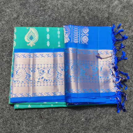 Meenakari kanchi lightweight pattu Saree - KMP3122