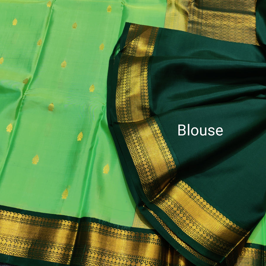 50% off Kanchi kuttu vintage Handloom saree - KMP70