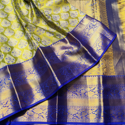 Kanchi Pattu Wedding Sarees @50% Off -KMP1953
