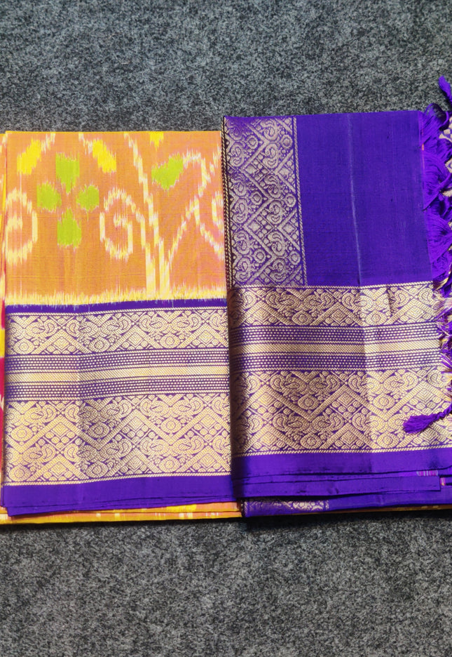 Ikkath Pure Silk Pattu Saree- IKT60