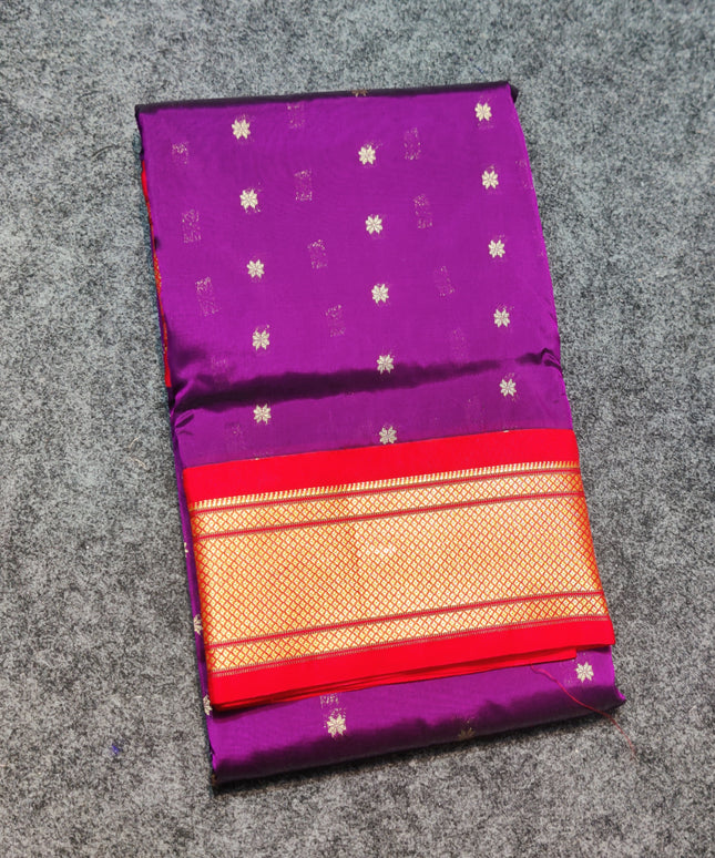 Gadwal Paithani Soft Silk Saree- GSM04
