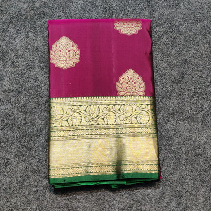 Kanchi pure soft silk Saree - KMP2048