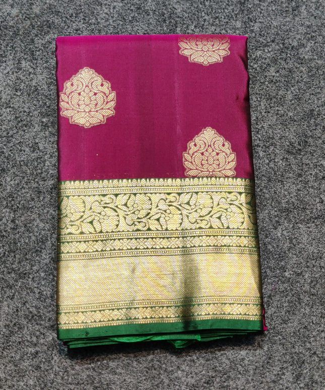 Kanchi pure soft silk Saree - KMP2048