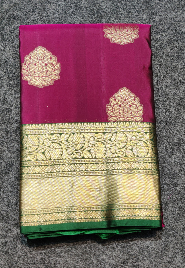 Kanchi pure soft silk Saree - KMP2048