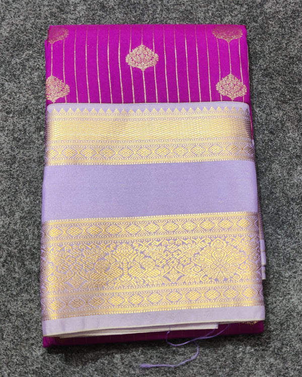 Kanchi semi vintage silk Saree -KS11