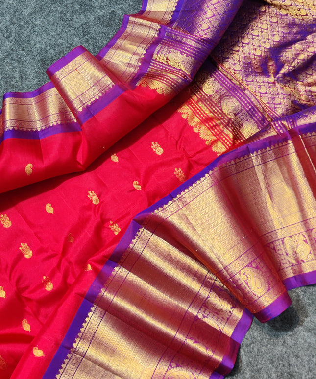 Gadwal pure silk saree - GPS259