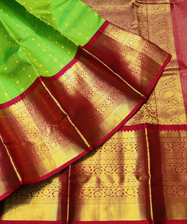 Kanchi Kuttu Handloom Pattu Saree - KMP3013