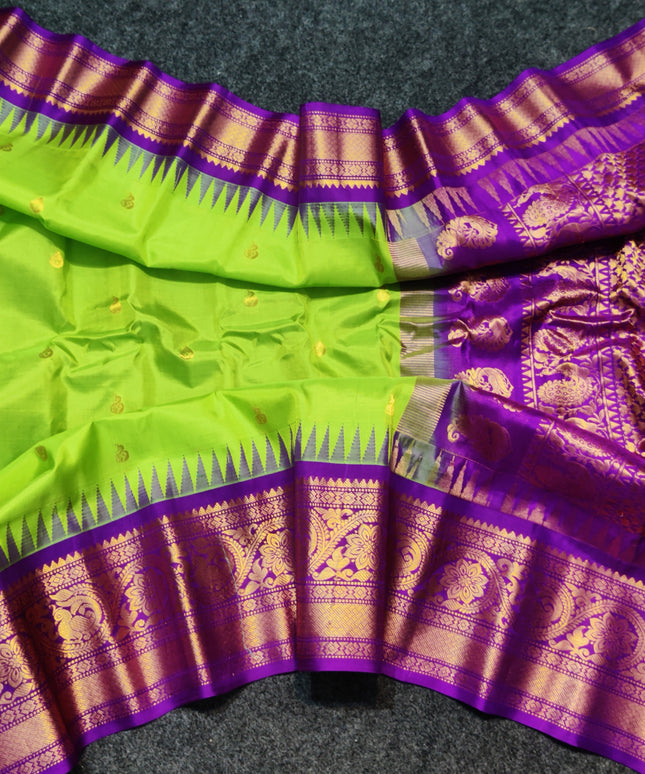 Gadwal pure silk saree - GPS56