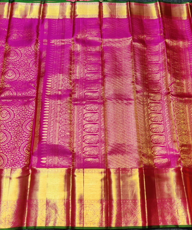 Kanchi Pattu Weeding Sarees @50% Off - KMP1753