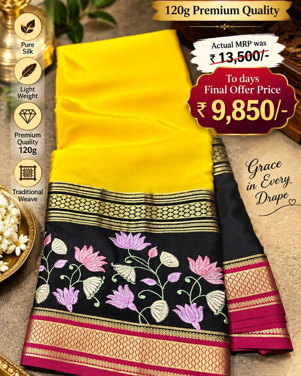 Mysore Pure Crepe Silk - CRP32