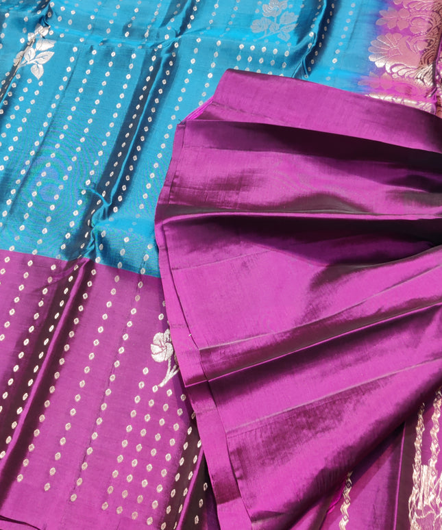 Lightweight Pattu Scurt Border Saree - LWP2100