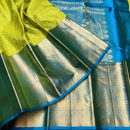 Kanchi pure Bridal wear saree @30% Off - KMP04