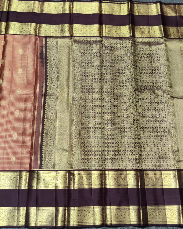Kanchi Vintage Handloom Pattu Saree - KMP322 alternate view
