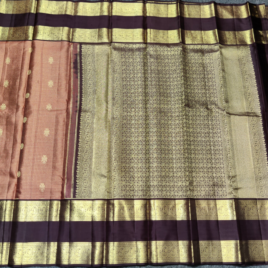 Kanchi Vintage Handloom Pattu Saree - KMP322