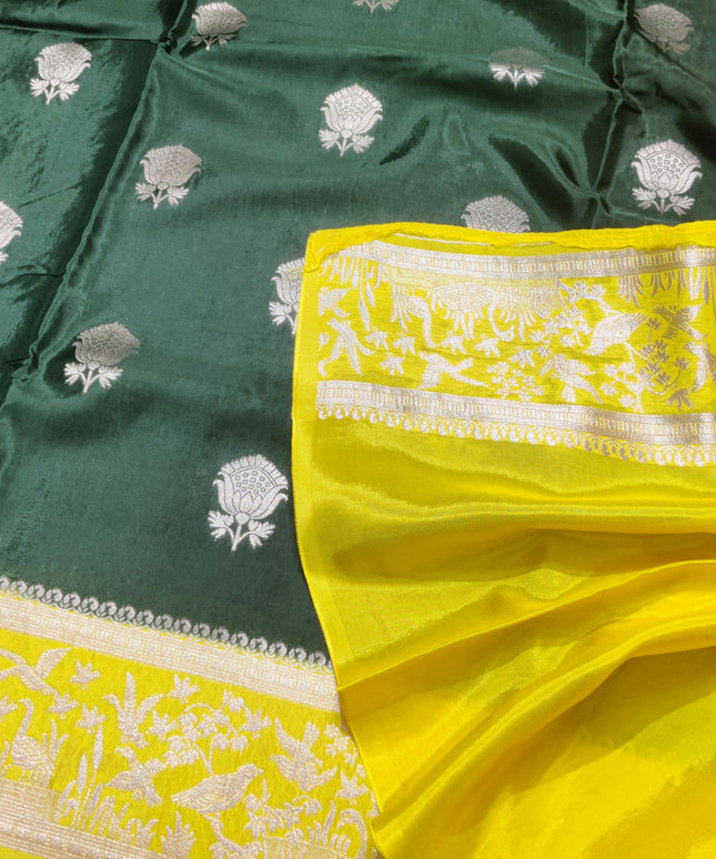 Mashru Silk Saree- MS09