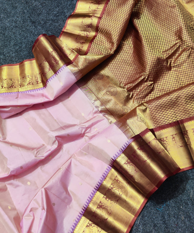 Gadwal Handloom Pure silk saree - GPS152