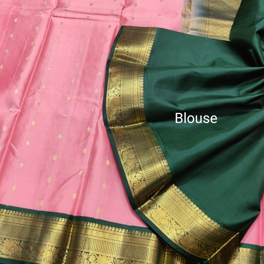 50% off Kanchi kuttu vintage Handloom saree - KMP67