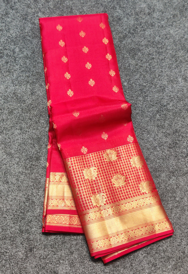 Kanchi pure vintage silk Saree - KMP3009