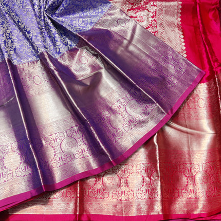 Kanchi pattu half fine bridal wear saree HF22