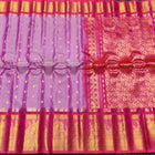 Gadwal check design pure silk- GPS142