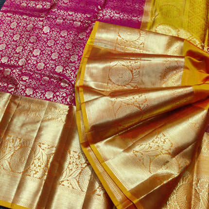 Kanchi pure Bridal wear saree @30% Off - KMP13