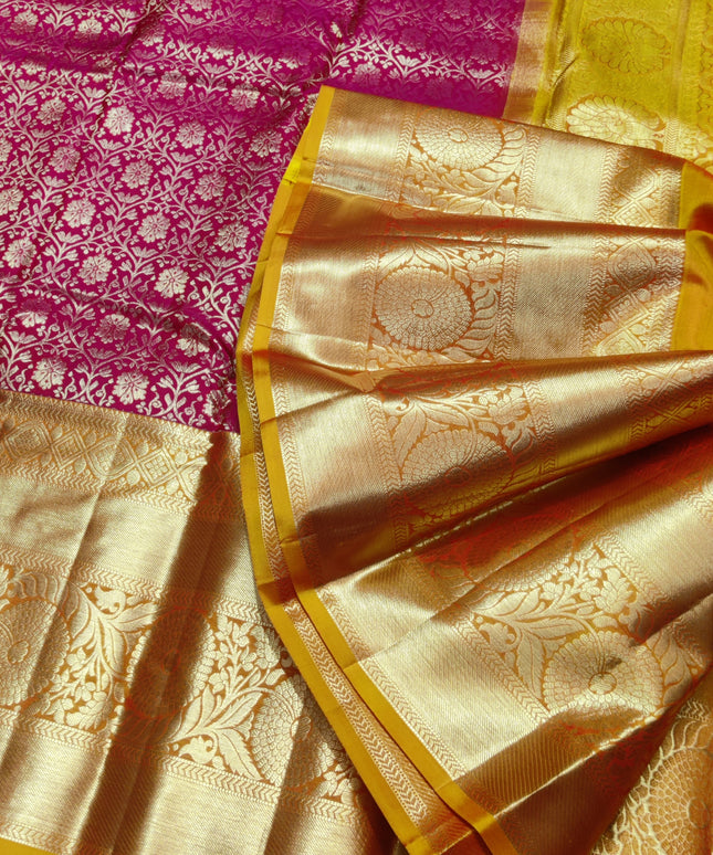 Kanchi pure Bridal wear saree @30% Off - KMP13