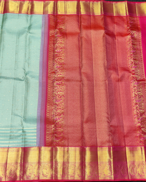 Kanchi Vintage Handloom Pattu Saree - KMP66 alternate view