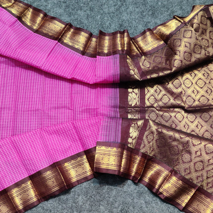 Gadwal Dori Cotton Saree - GC24