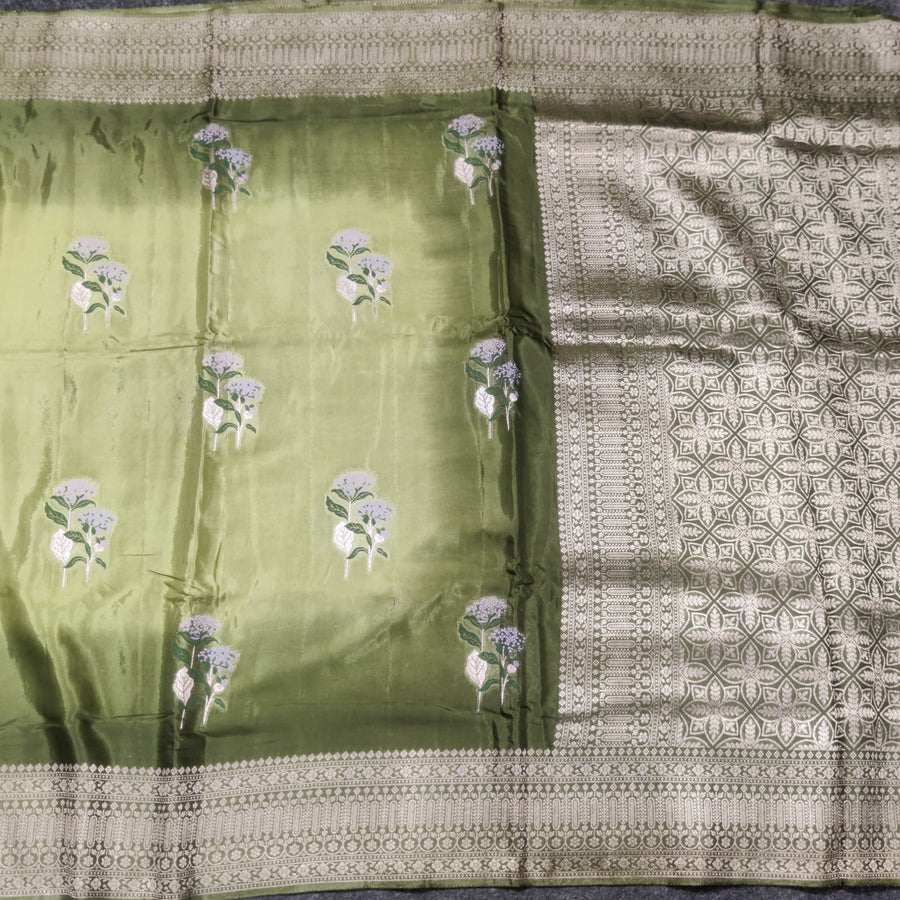 Satin Silk Saree- SA12