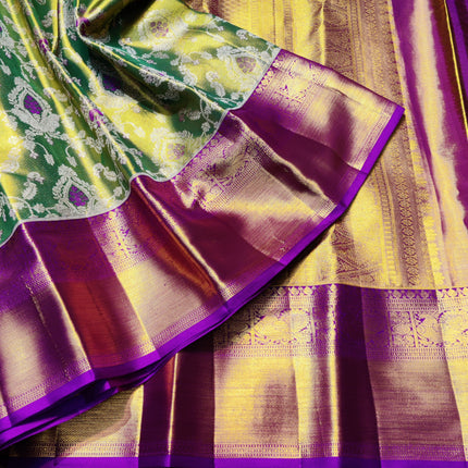 Kanchi Pattu Wedding Sarees @50% Off -KMP1745