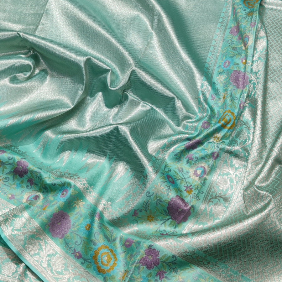 Banaras Tissue Paithani silk saree - BRS21