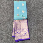 Kanchi Vintage Gap border pattu - KMP253
