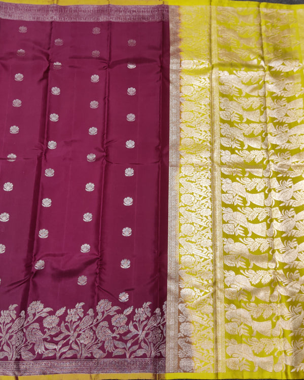 Pure Soft Silk Scurt Border Saree - LWP224 alternate view