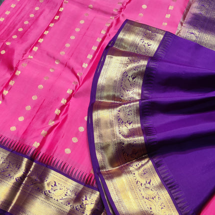 Kanchi Pure Handloom Pattu Saree - KMP162