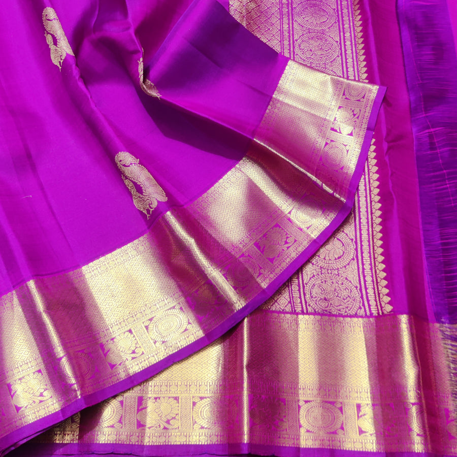 Kanchi Vintage Handloom Pattu Saree - KMP106