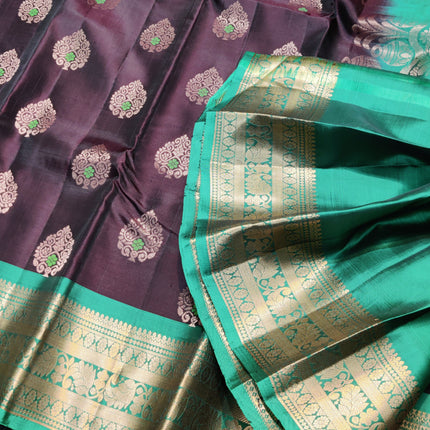 Kanchi pure silk Saree - KMP1246