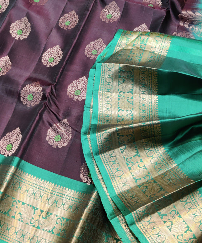 Kanchi pure silk Saree - KMP1246