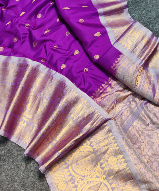 Gadwal pure silk saree - GPS01