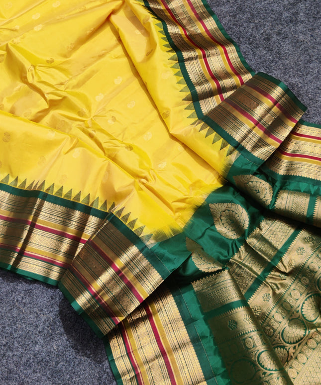 Gadwal Handloom Pure silk saree - GPS171