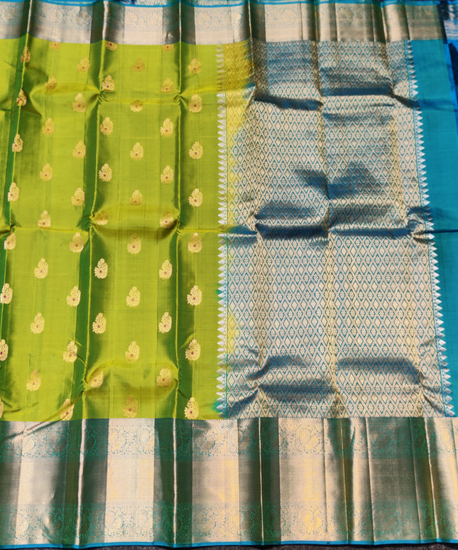 Meenakari kanchi Butta Saree - KMP3066