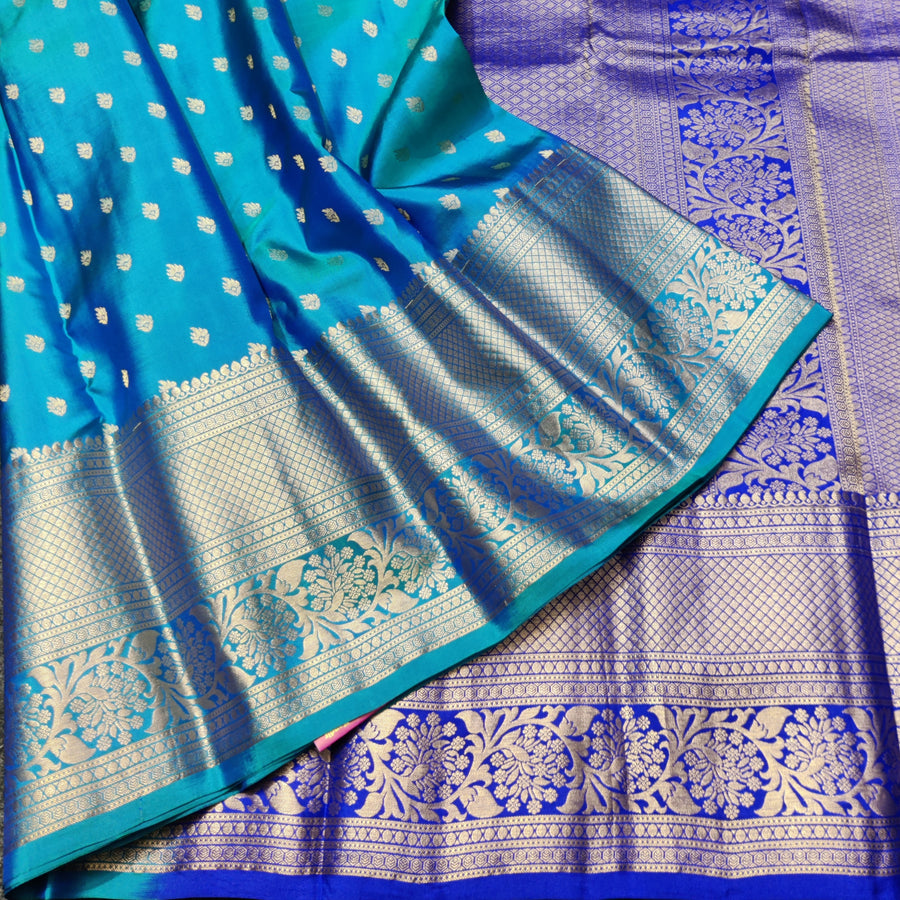 Kanchi pure handloom silk Saree - KMP161