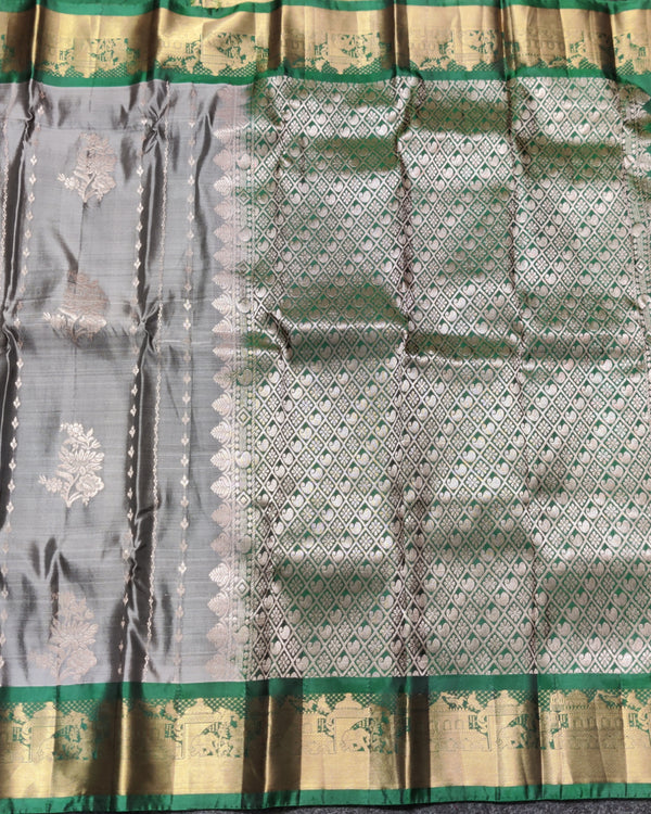 Kanchi Vintage Small border pattu - KMP81 alternate view