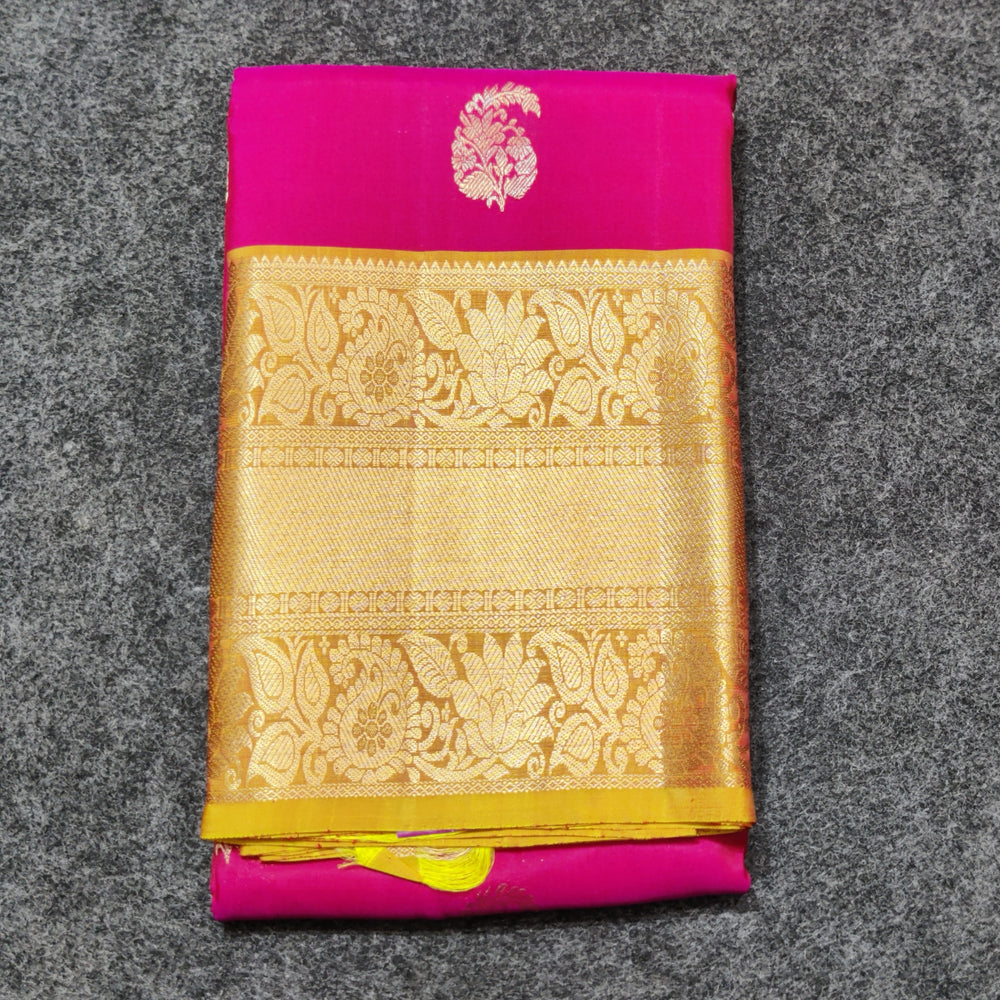 Kanchi Vintage Gap border pattu - KMP242