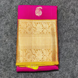 Kanchi Vintage Gap border pattu - KMP242