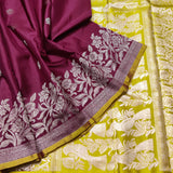 Pure Soft Silk Scurt Border Saree - LWP224