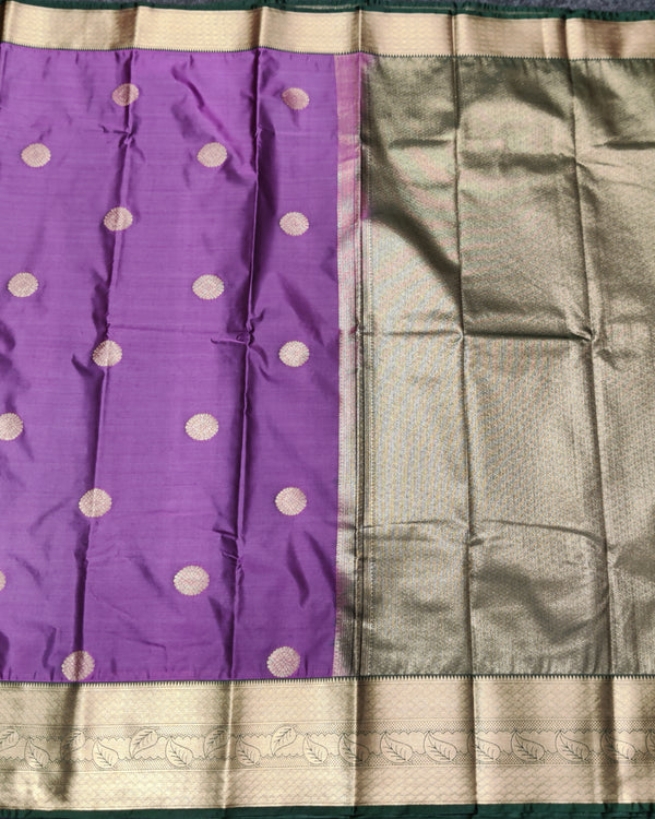Kanchi semi vintage silk Saree -KS33 alternate view